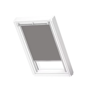 Roleta wewnętrzna do okna dachowego VELUX DKL MK08 0705S 78x140 zaciemniająca szara - wyprzedaż