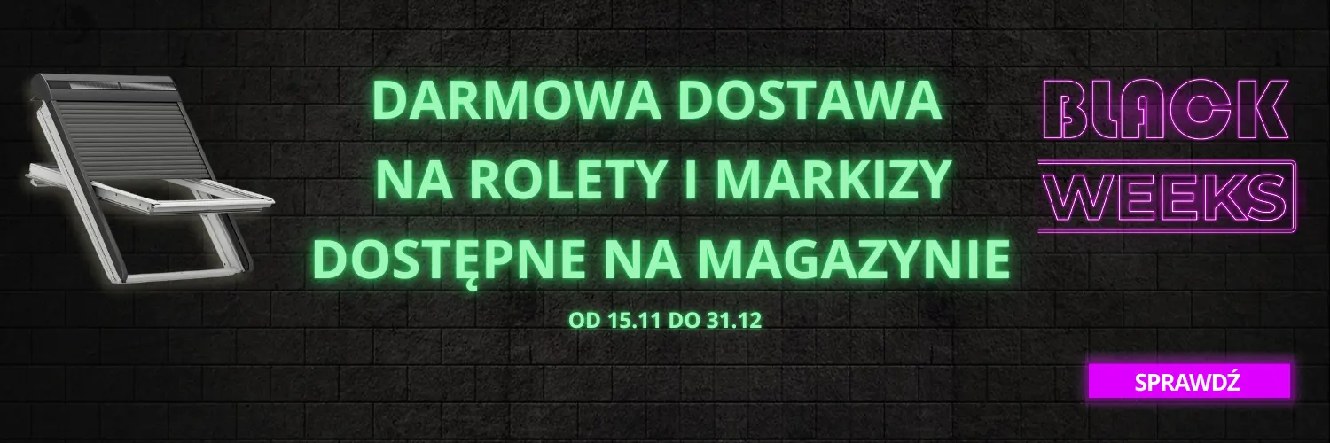 Darmowa dostawa na akcesoria okienne