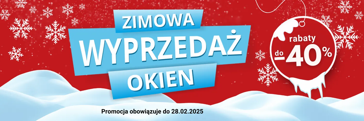 Zimowa wyprzedaż okien