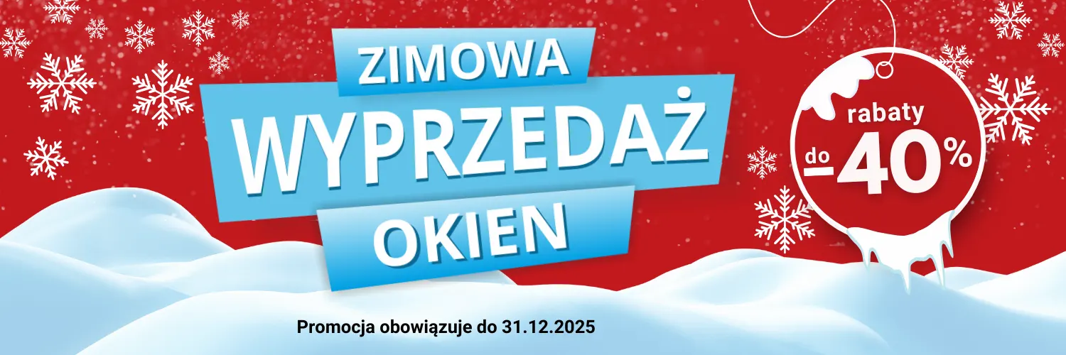 Zimowa wyprzedaż okien
