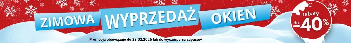 Zimowa wyprzedaż okien