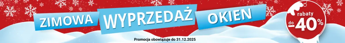 Zimowa wyprzedaż okien