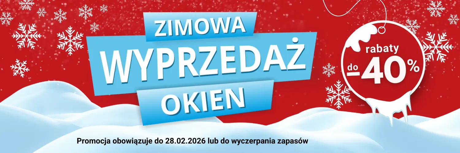 Zimowa wyprzedaż okien