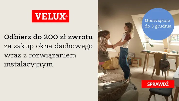 Velux - odbierz do 200 zł 