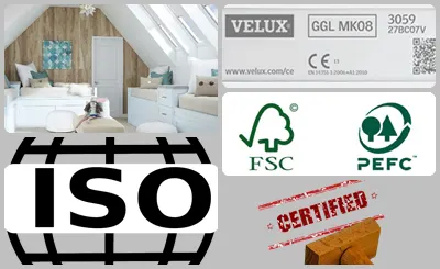 Certyfikaty jakości Okien dachowych Velux — na co warto zwrócić uwagę?