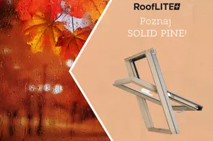 RoofLITE+ SOLID PINE – okno o wzmocnionej ramie.