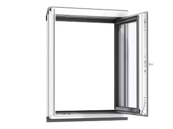 Okno dachowe kolankowe Velux VFB MK35 2070 78x95 2-szybowe drewniane