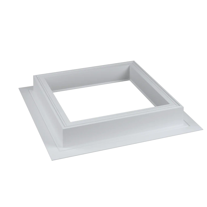 Element podwyższający z kołnierzem, do montażu okna do dachów płaskich Rooflite+ FRC 1010 F RL 100x100