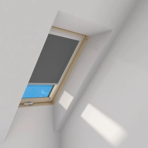 Roleta wewnętrzna do okna dachowego Fakro ARP Z-W/216 134x140 rozpraszająca elektryczna