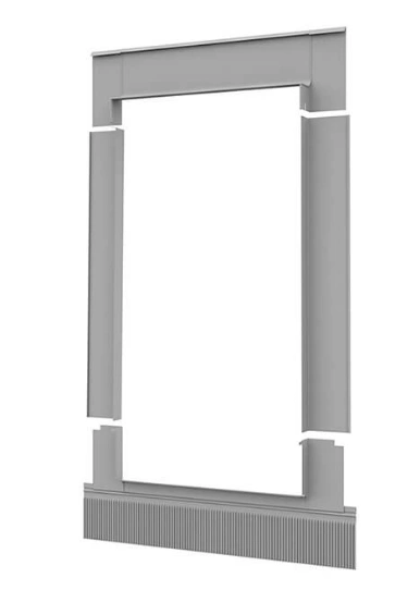 Kołnierz do okna dachowego DAKEA KSS 55x78 do pokryć na rąbek stojący
