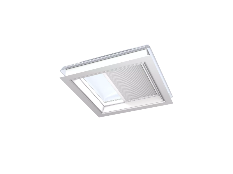 Roleta wewnętrzna do okna do dachu płaskiego Velux FMG 100100 1016KWL 100x100 plisowana elektryczna