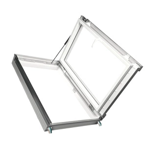 Okno dachowe wyłazowe Fakro PWP U5 RAL 7022 94x98 3-szybowe PVC