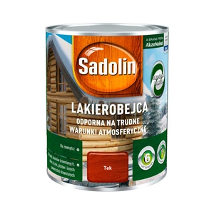 Lakierobejca do drewna SADOLIN Odporna na trudne warunki Tek 0,75l