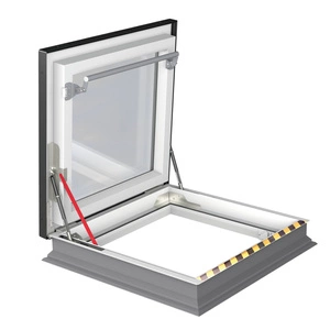 Okno do dachu płaskiego Fakro DRG P2 120x120 2-szybowe manualne