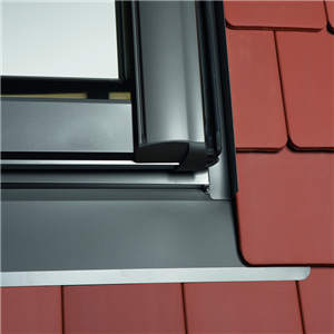 Kołnierz do okna dachowego ROTO Designo EDS 65x140 Rx200 do pokryć płaskich, łupkowych