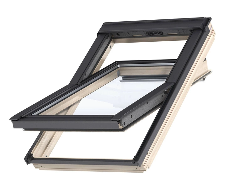 Zestaw okno dachowe VELUX GLL MK08 1061 3-szybowe + kołnierz EDW 2000 falisty 78x140