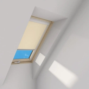 Roleta wewnętrzna do okna dachowego Fakro ARP/007 55x78 rozpraszająca manualna