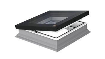 Okno do dachu płaskiego Fakro DEF DU6 120x220 3-szybowe