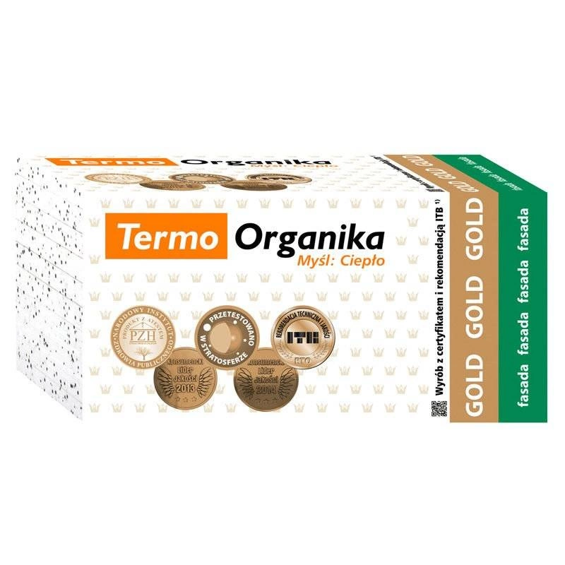 Styropian elewacyjny TERMO ORGANIKA Gold 038 gr. 30 cm