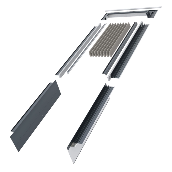 Kołnierz do okna tarasowego FAKRO EOV-T AX00 RAL 7016 78x140 uniwersalny