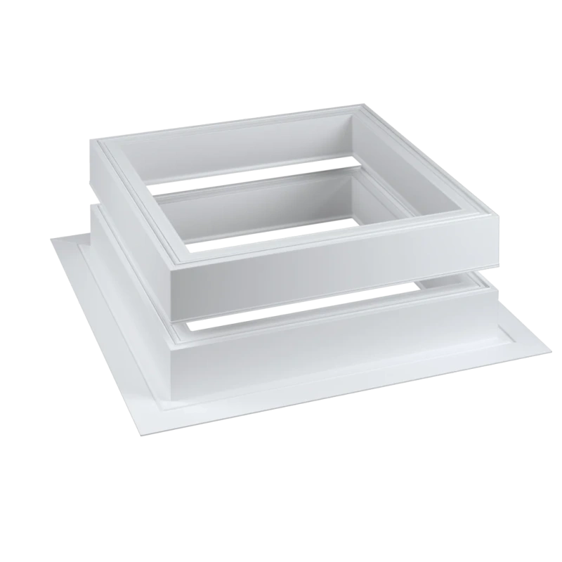 Element podwyższający z kołnierzem, do montażu okna do dachów płaskich Rooflite+ FRC 0609 F RL 60x90