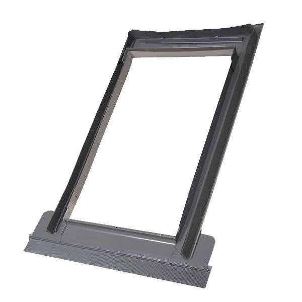 Kołnierz do okna dachowego ROOFLITE+ TFX S6A RAL 7043 114x118 do pokryć falistych