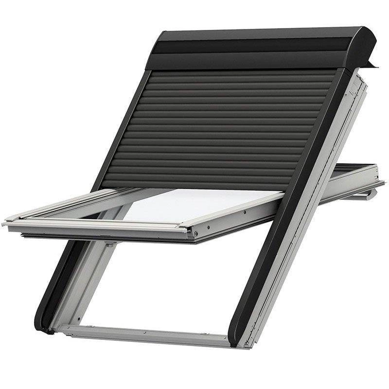 Roleta zewnętrzna do okna dachowego Velux SML PK10 0000S 94x160 elektryczna