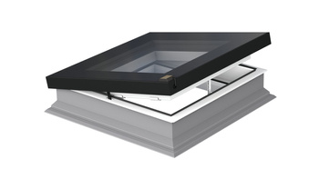 Okno do dachu płaskiego Fakro DEF DU8 100x150 4-szybowe