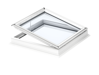 Okno do dachu płaskiego Velux CVP 120120 0573 120x120 2-szybowe otwierane elektryczne