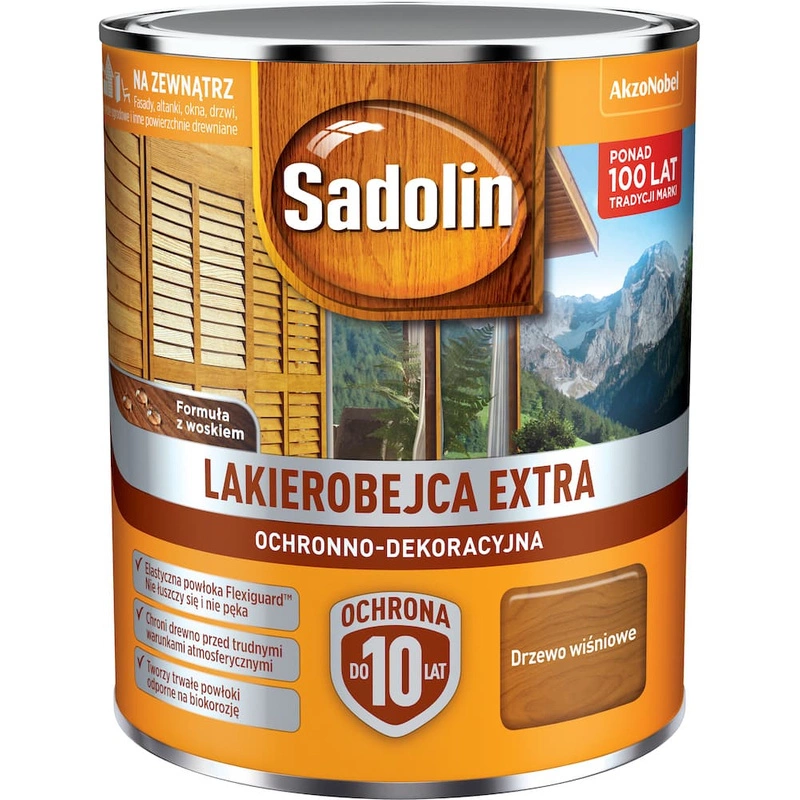 Lakierobejca do drewna SADOLIN EXTRA Drzewo Wiśniowe 0,75l