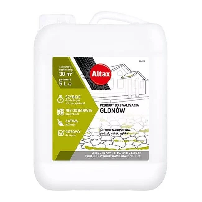 Produkt do usuwania glonów ALTAX bezbarwny 5l