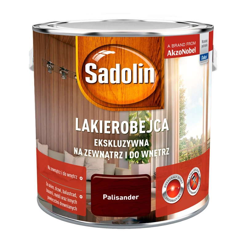 Lakierobejca do drewna SADOLIN Ekskluzywna Palisander 2,5l