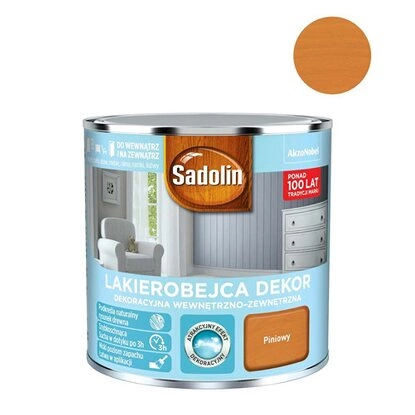 Lakierobejca do drewna SADOLIN DEKOR Piniowy 0,25l