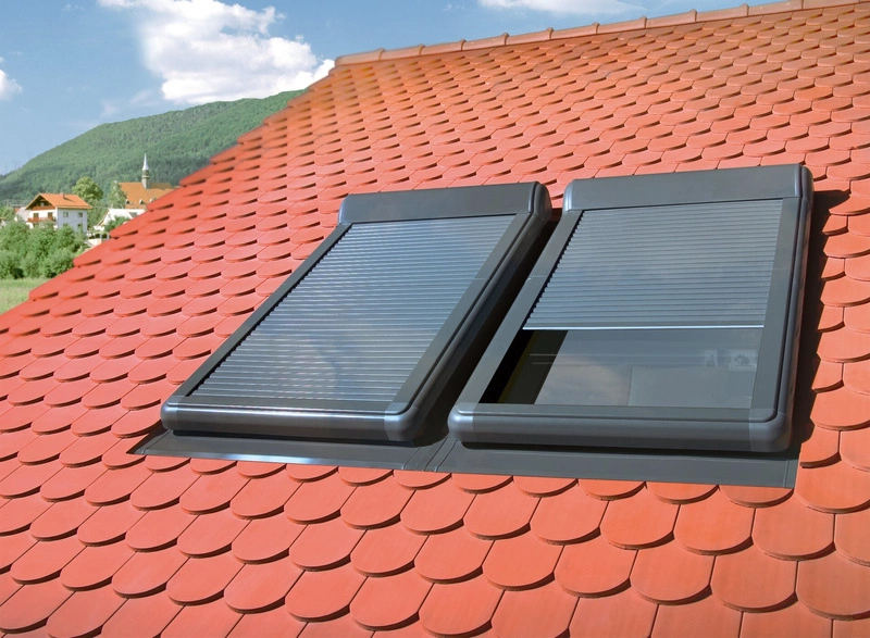 Roleta zewnętrzna FAKRO ARZ WiFi Tuya/102 55x78 RAL 7022