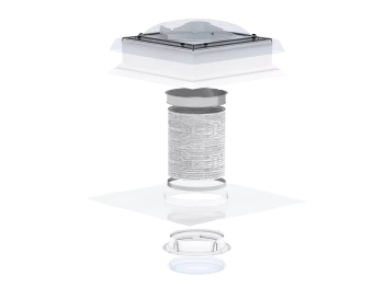 Świetlik tunelowy Velux TCF 0K14 1010 35 elastyczny