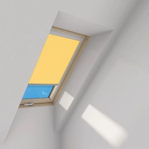 Roleta wewnętrzna do okna dachowego Fakro ARP Z-W/243 78x140 rozpraszająca elektryczna