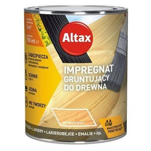 Impregnat do drewna ALTAX gruntujący bezbarwny 0,75l