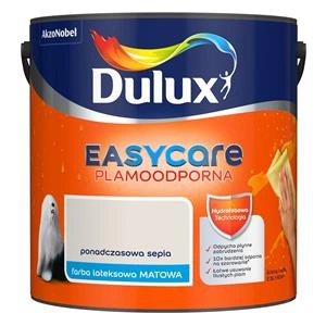 Farba do ścian i sufitów lateksowa Dulux EasyCare Ponadczasowa sepia mat 2,5L