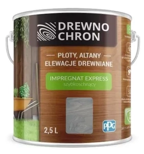 Impregnat do drewna DREWNOCHRON IMPREGNAT EXPRESS szary 2,5l