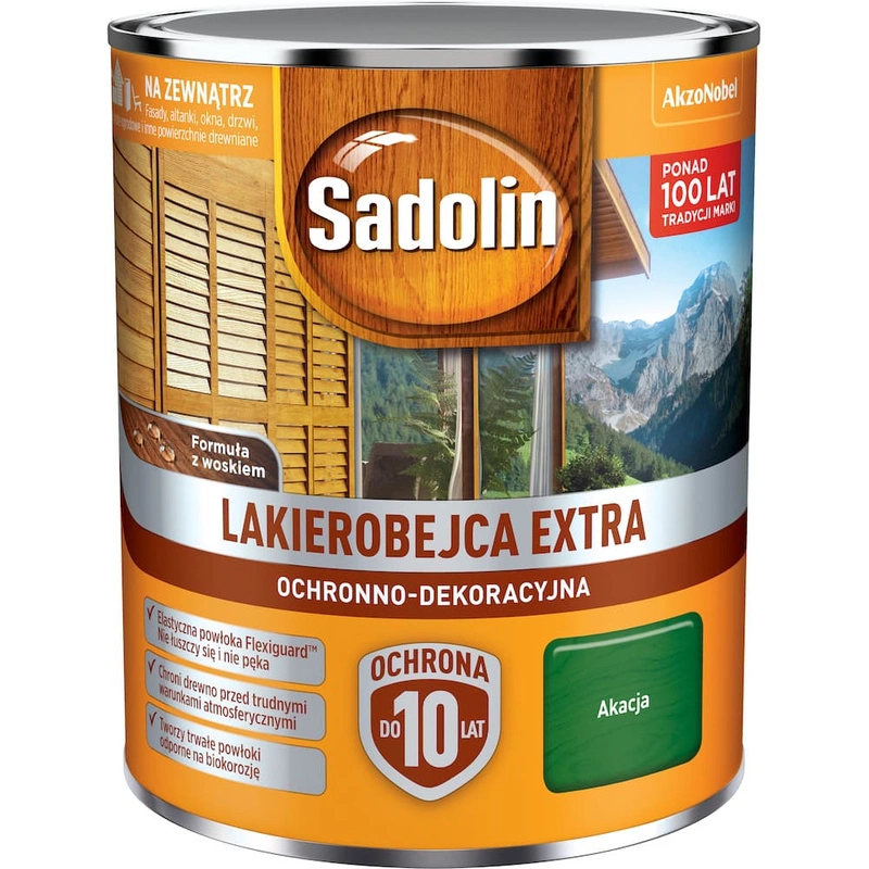 Lakierobejca do drewna SADOLIN EXTRA Akacja 0,75l