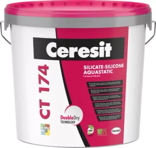 Tynk silikonowo-silikatowy CERESIT CT174 1,5mm 25kg ATLANTIC 2