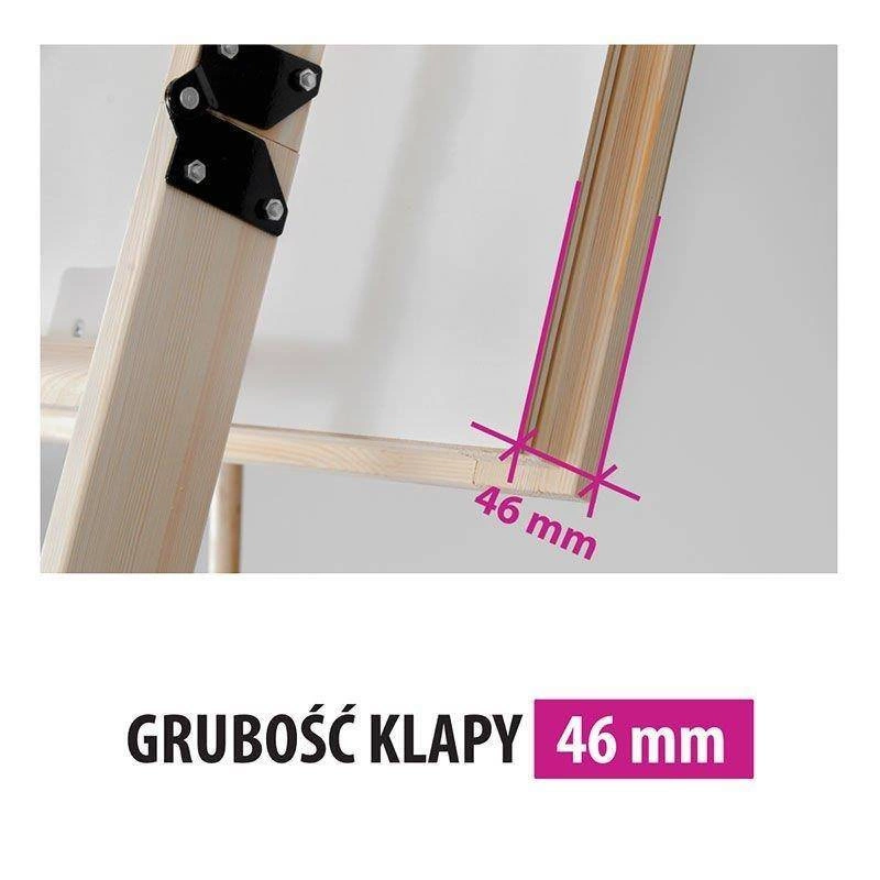 Schody strychowe MAGNETIC NEO STEP Premium 70x120