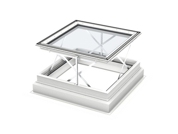 Okno do dachu płaskiego Velux CSP 100100 1073Q 100x100 oddymiające