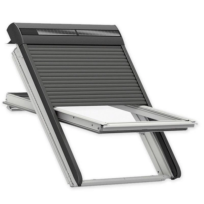 Roleta zewnętrzna do okna dachowego Velux SSL MK06 0000S 78x118 solarna