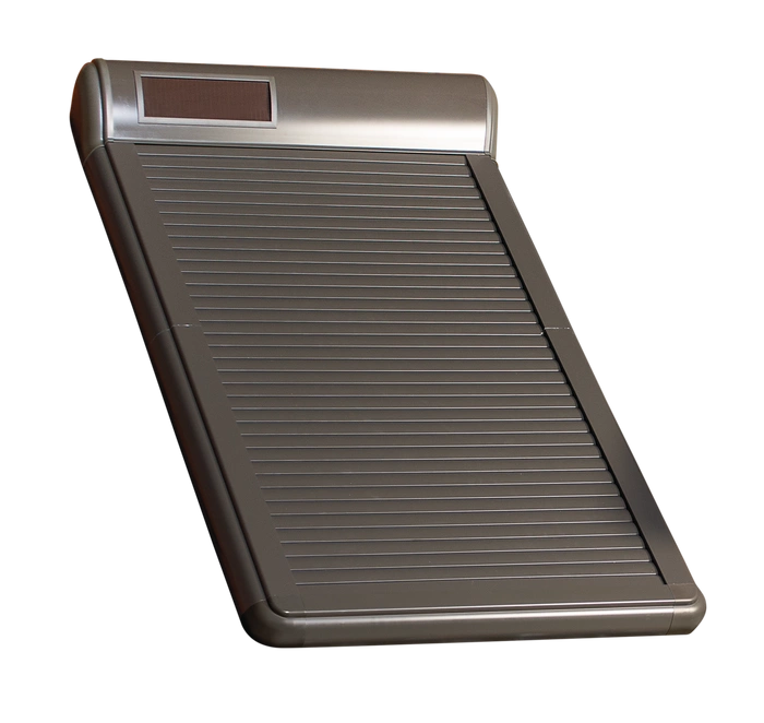 Roleta zewnętrzna do okna dachowego Fakro ARZ ZW Sol 102 RC 134x140 solarna