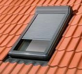 Roleta zewnętrzna do okna dachowego Fakro ARZ EL.230/102 94x118 elektryczna