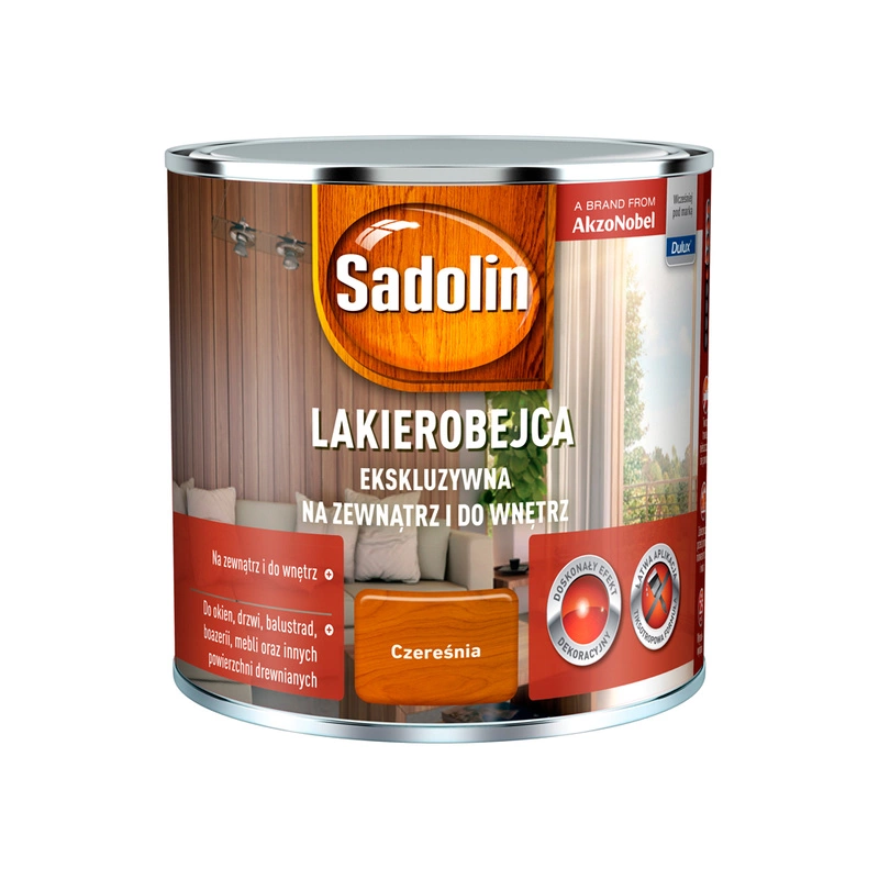 Lakierobejca do drewna SADOLIN Ekskluzywna Czereśnia 0,25l