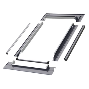 Kołnierz do okna dachowego Fakro ESV-T AX00 RAL 7016 114x140 do pokryć płaskich