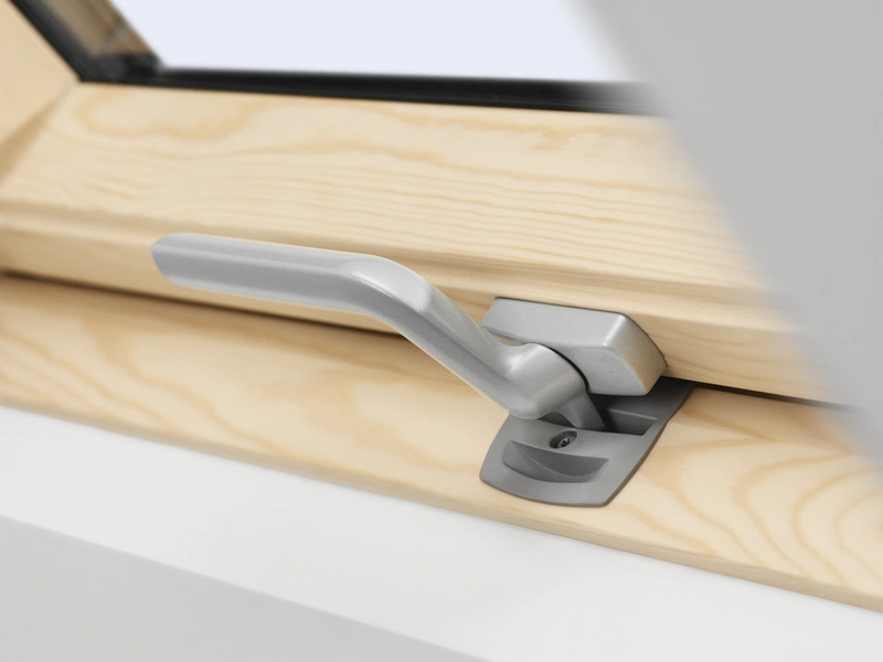 Okno dachowe Velux GLL MK08 1061B RAL 7043 78x140 3-szybowe drewniane