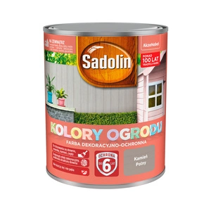Farba dekoracyjno- ochronna do drewna SADOLIN KOLORY OGRODU Kamień Polny 0,7l